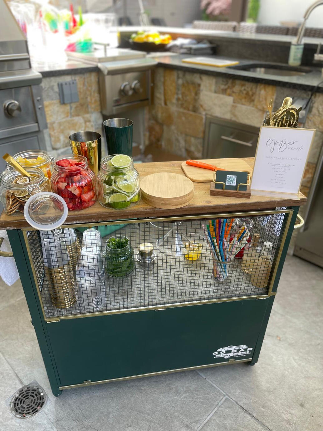Small Bar Cart